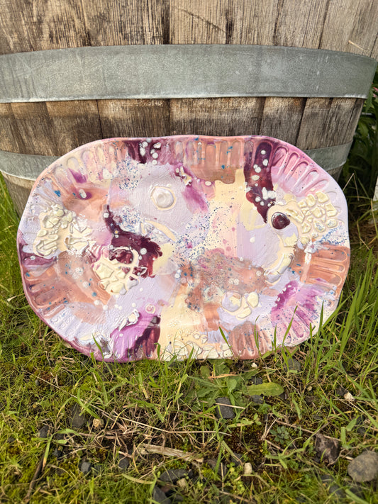 Purple Serving Platter