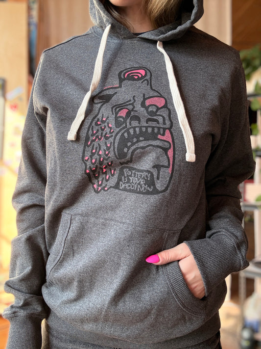 Daddy Dark Grey Hoodie