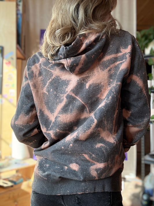 Daddy Bleach Dye Hoodie