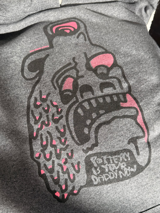 Daddy Dark Grey Hoodie