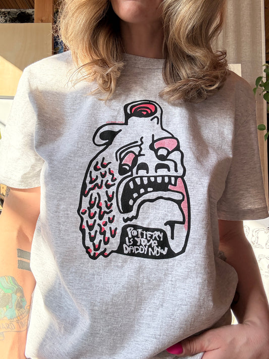 Daddy Heather Grey Shirt